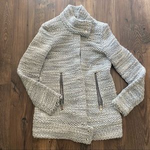 IRO Ajuma Grey Boucle Jacket